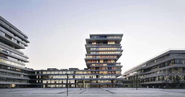 università in Cina complesso urbanistico