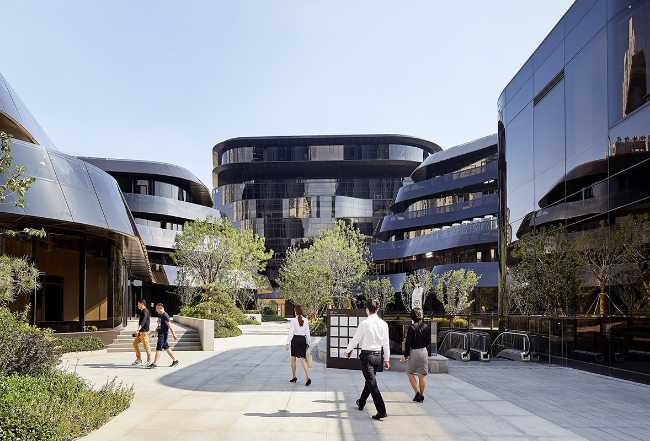 urbanizzazione in cina rivestimento in vetro