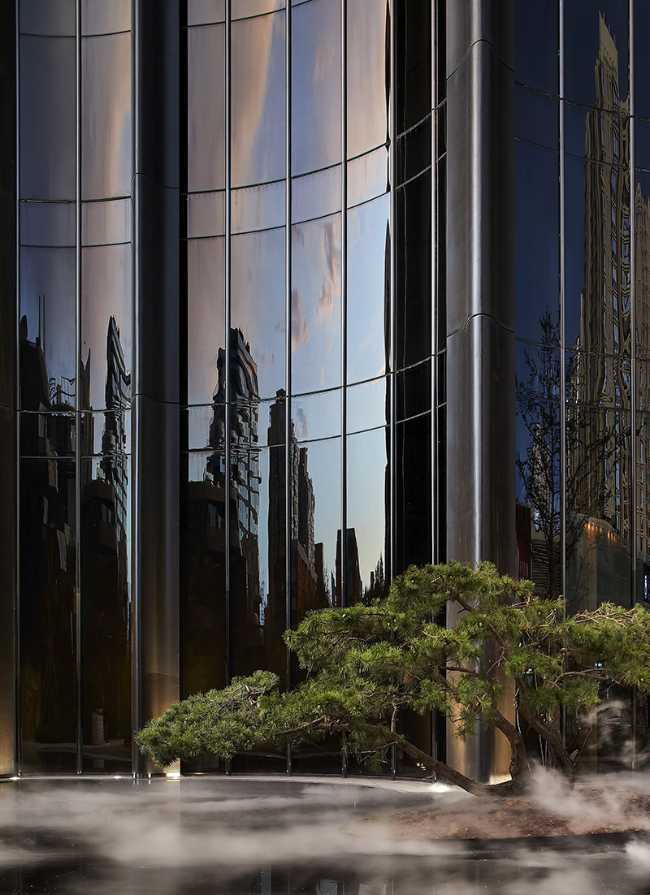 rivestimento in vetro torri cina