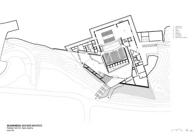 Concept di un auditorium