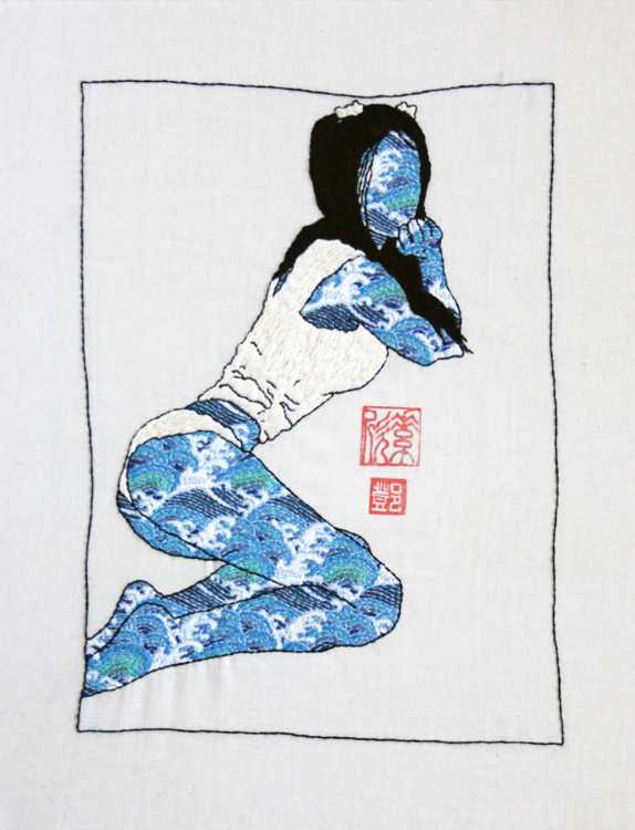 ricamo e arte grafica