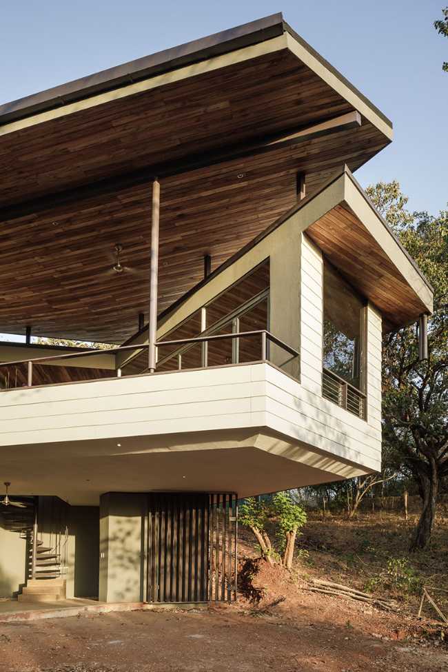 entrelazado de volúmenes superpuestos