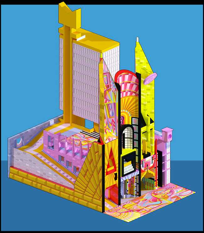 modelo de estudio tridimensional