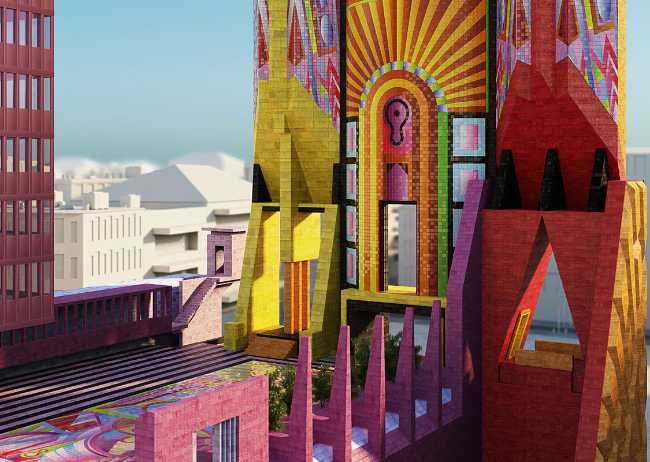 gráficos de colores para los revestimientos