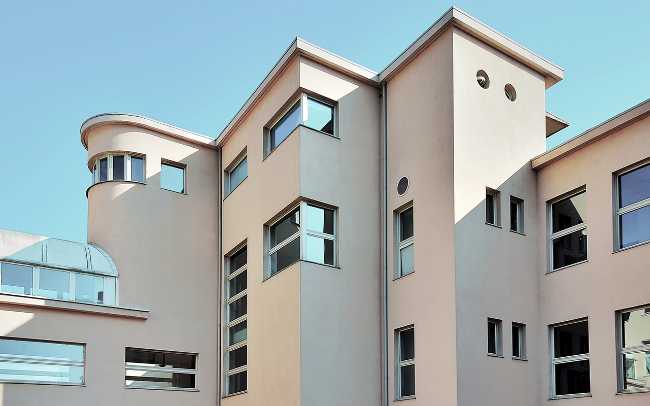 borsalino gardella sanatorio facciata aperture raqzionalista