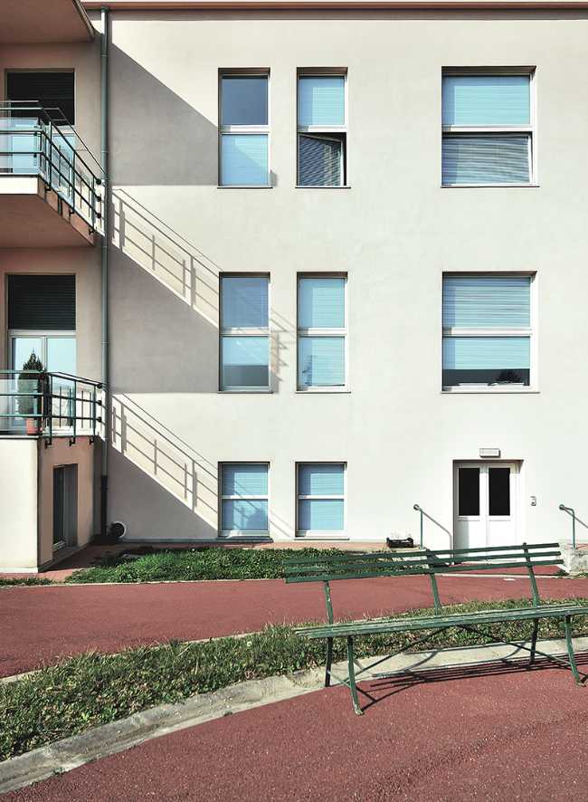 borsalino gardella sanatorio facciata giardino razionalista