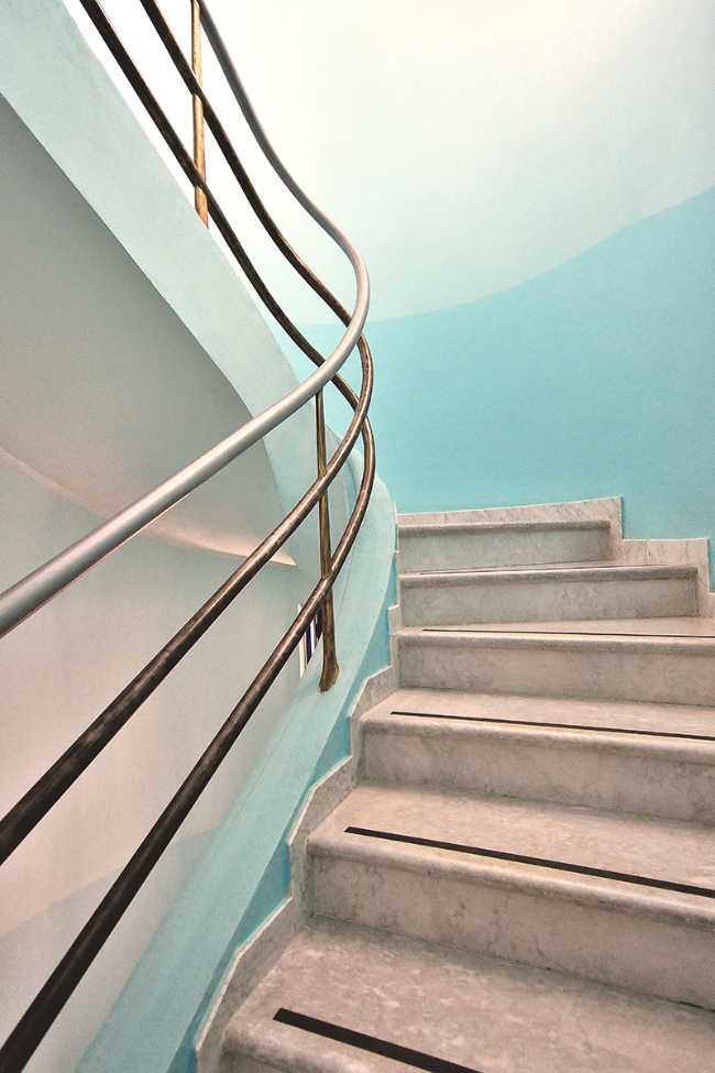 borsalino gardella sanatorio interno scala