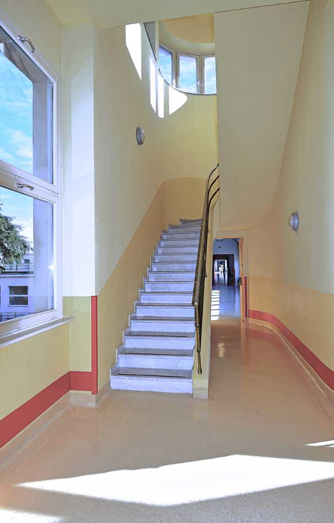 borsalino gardella sanatorio interno scala hall