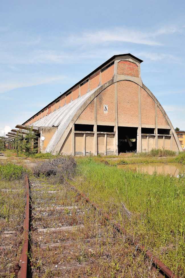nervi paraboloidi tortona acciaieria complesso industriale
