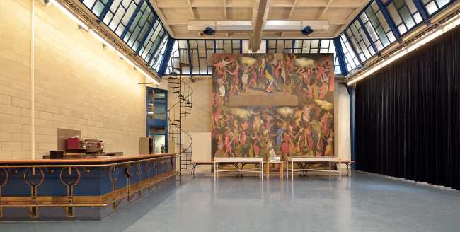 sede olivetti ivrea interno hall