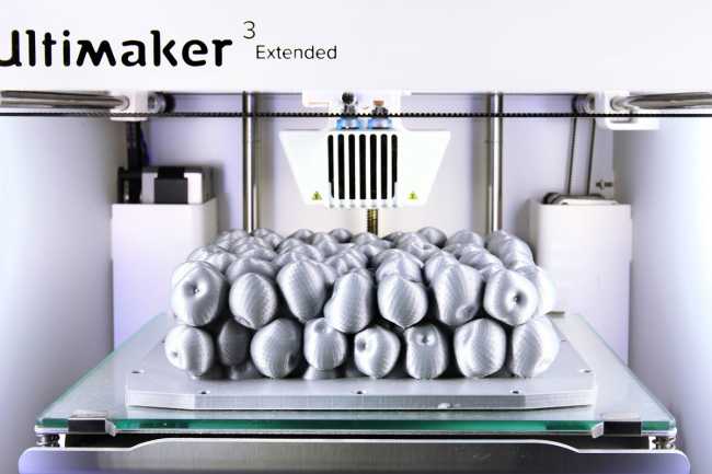 3D printer for silicone molds