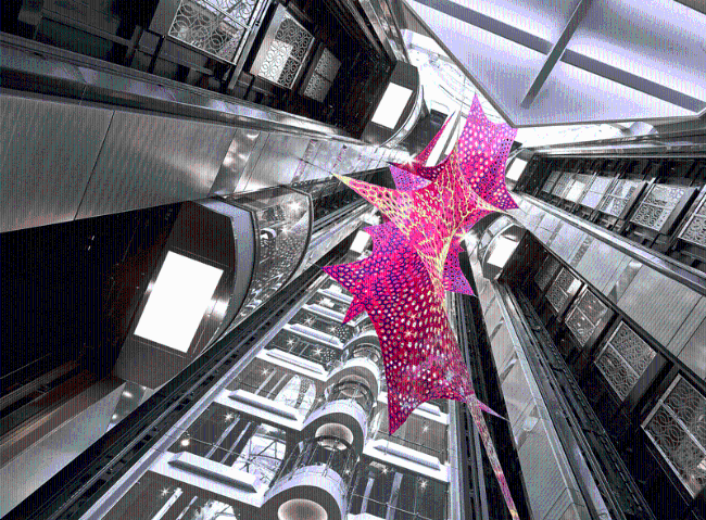 Colored aluminum leather