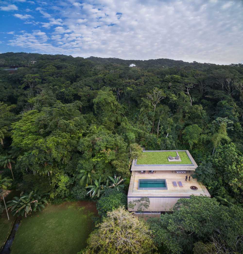 house in the forest in san paolo
