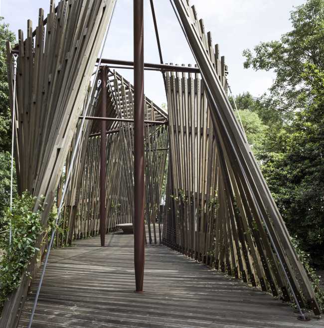 cappella struttura in legno Biennale