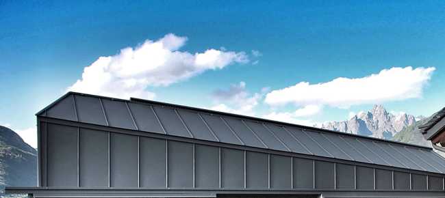 Copertura in alluminio