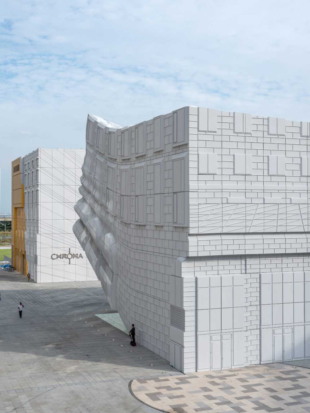 concrete panel cladding facade