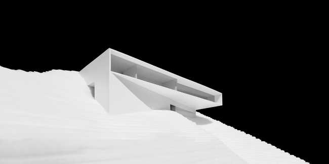 studio modello villa razionalista total white