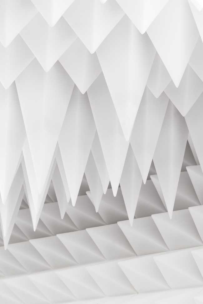 lounge installazione ghiaccio stand orologi arredi rivestimento pareti e soffitto