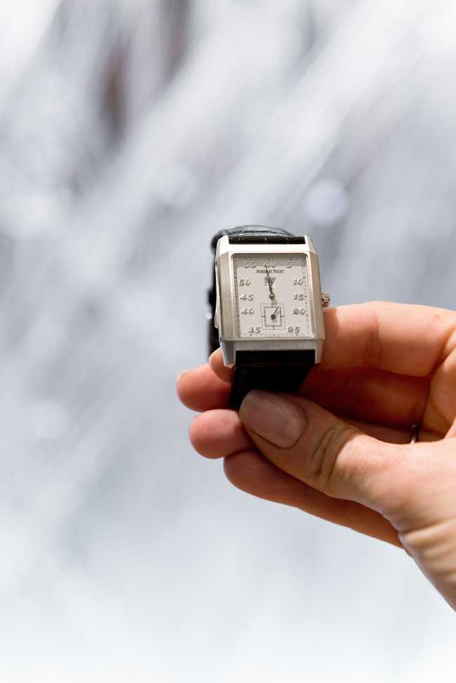 lounge installazione ghiaccio stand orologi
