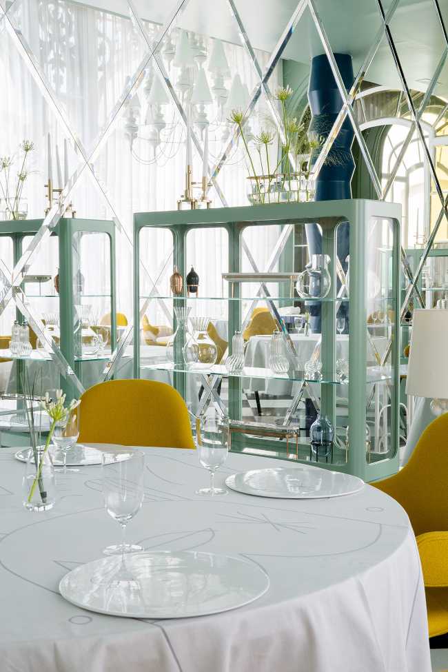 ristorante colori pastello