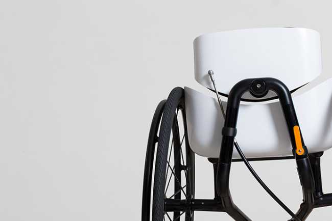 sedia a rotelle stampa 3D