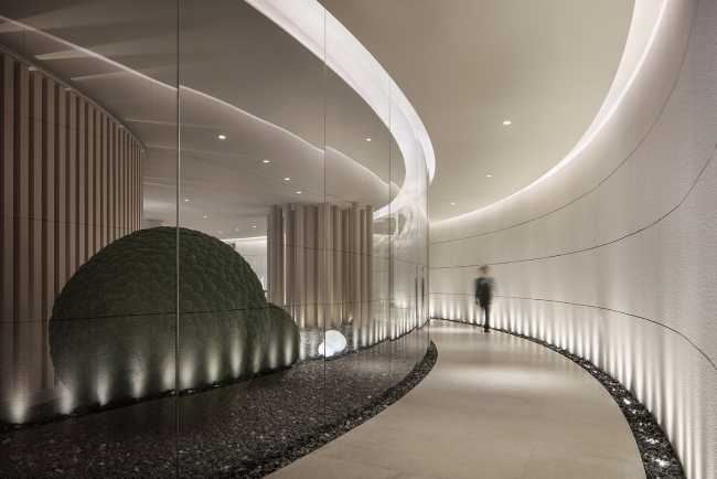 corridoio luce soffitto