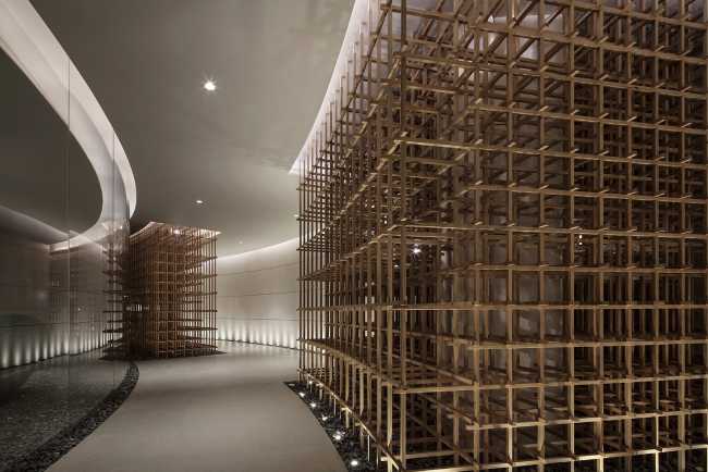 corridoi rivestimento legno