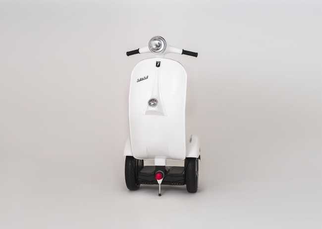 White Zero Scooter