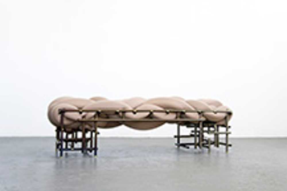 Seduta caotica ergonomica beige