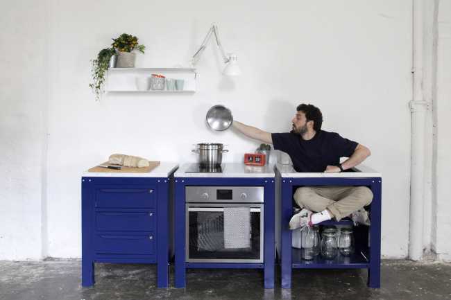 Muebles industriales contemporáneos