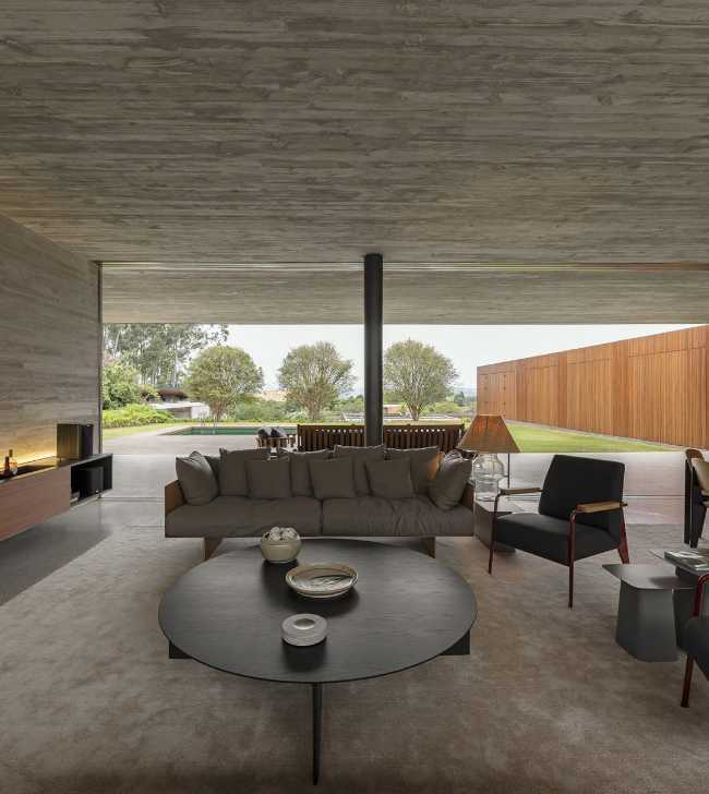 Interior de hormigón