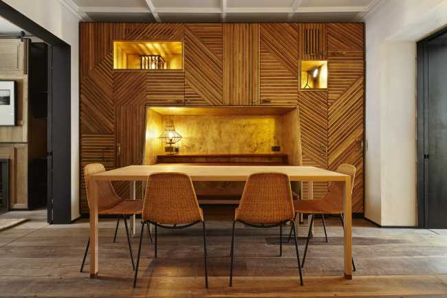 Comedor de madera