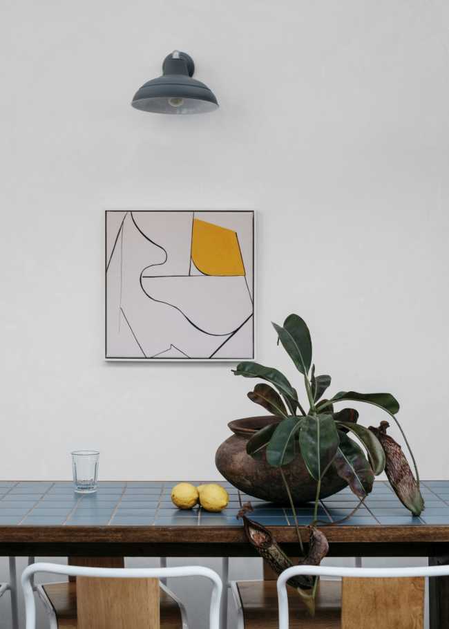 Modernist furnishings and works of art