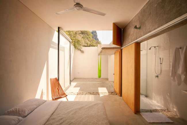 Dormitorio con baño privado