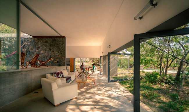 Vitral sobre la naturaleza