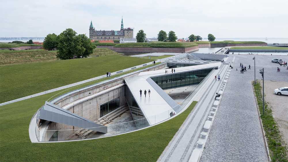 Underground museum in Denmark