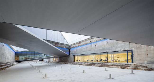 Museo dalle linee contemporanee