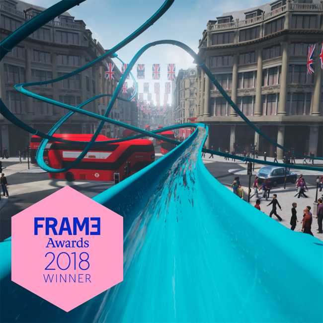 Tienda en Londres entre realidad virtual y diseño