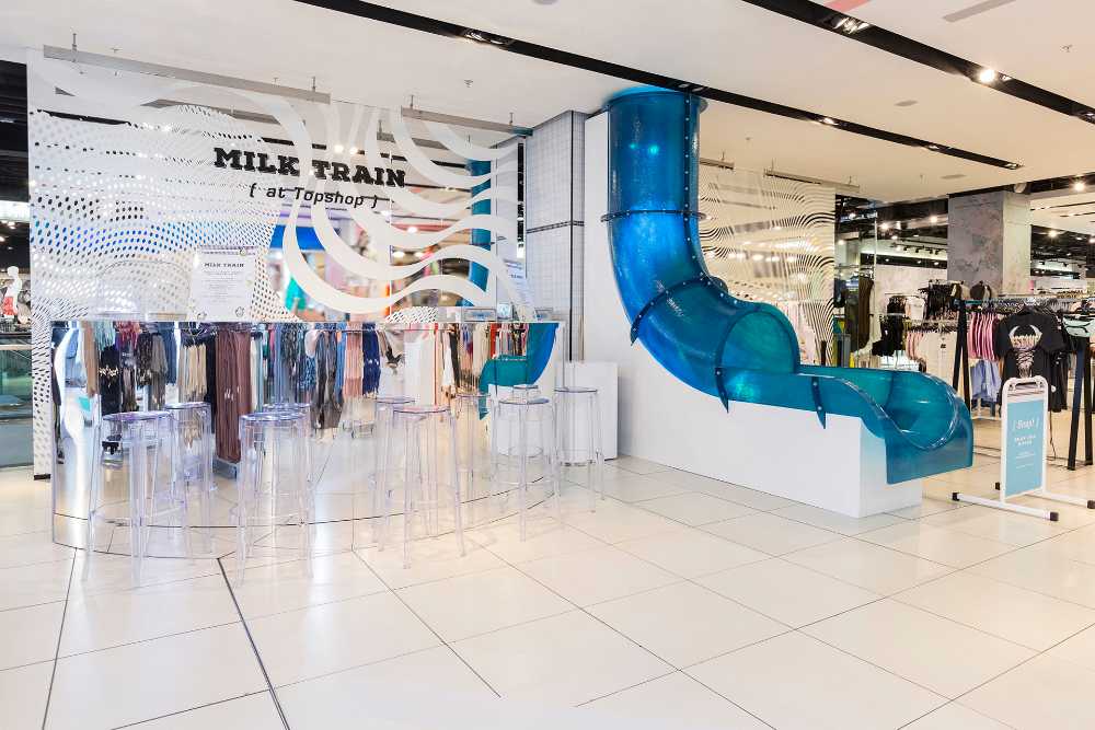Store in London between virtual reality and design