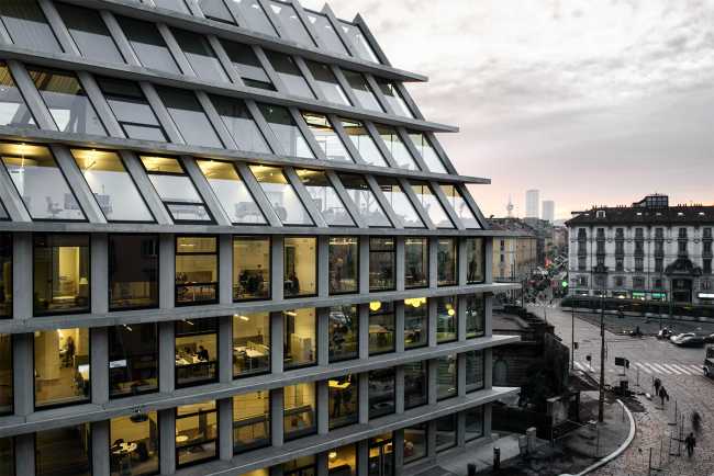 Microsoft House in vetro