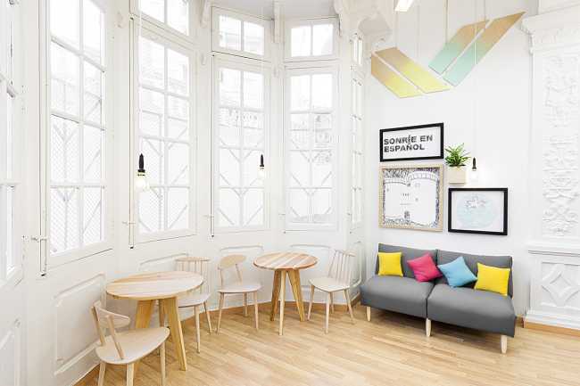 Tradición y diseño escuela de idiomas