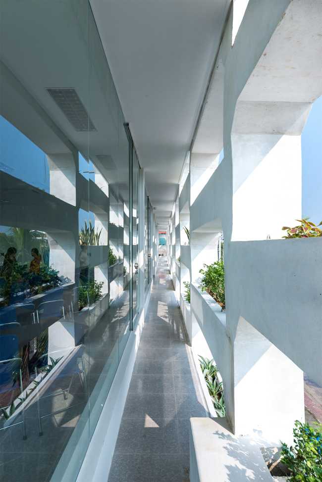 Bâtiment gouvernemental à double façade