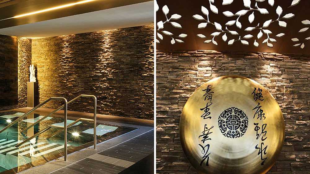 Large windows and oriental references