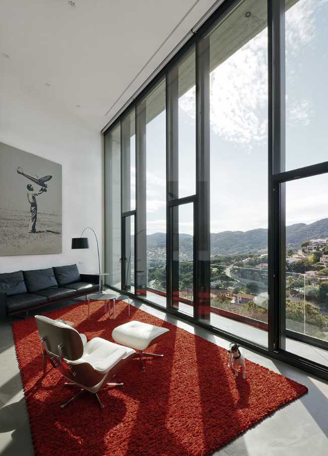 full height glazing house x