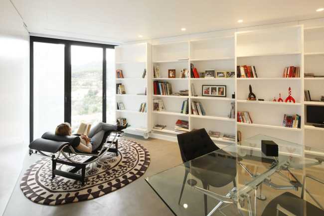 bookcase glass window