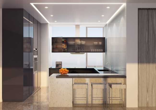 Cuisine of a luxury residence