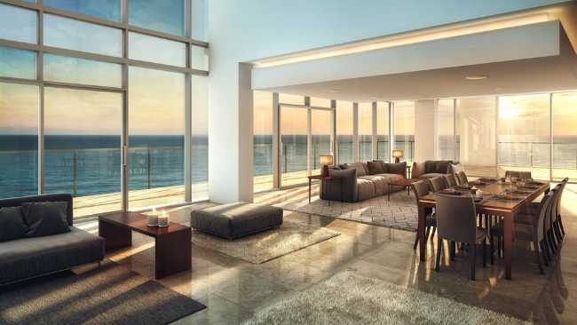 Apartment of a luxury residence