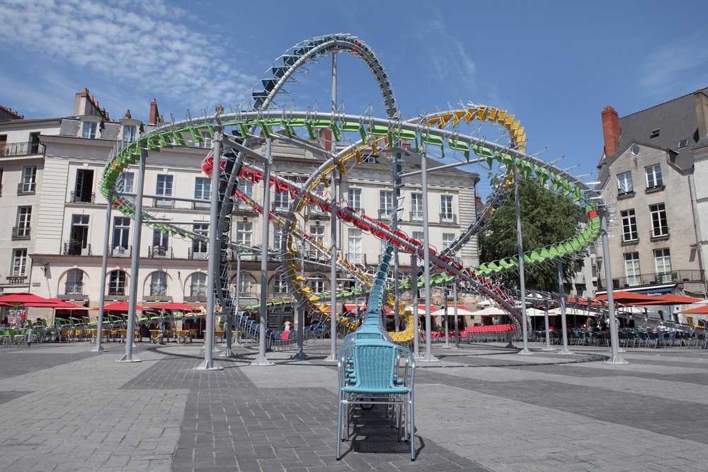 chairs temporary installation