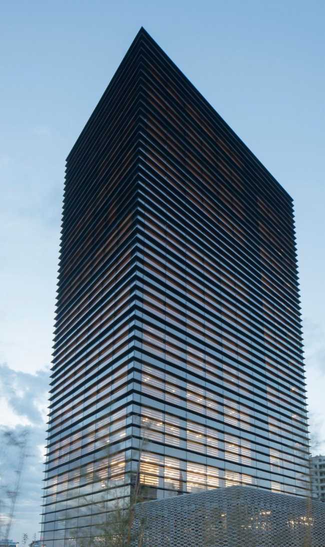 facciata cinetica rivestimento