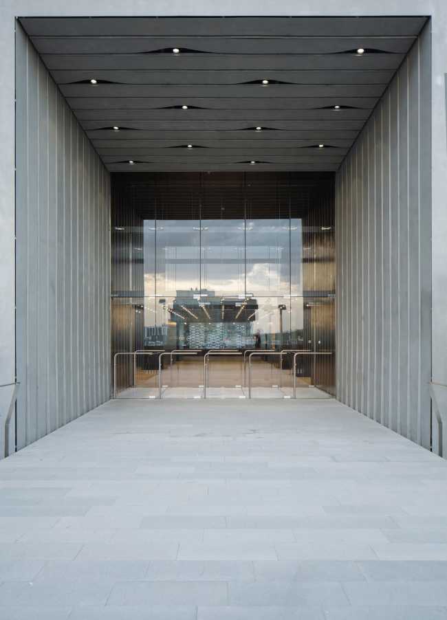 facciata cinetica rivestimento ingresso